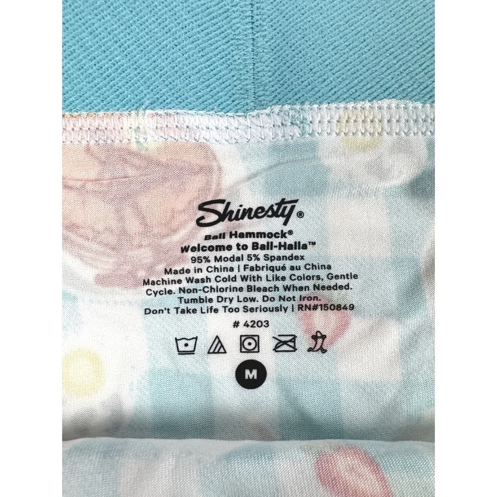Shinesty Ball Hammock Boxer Trunk The Good Moaning Blue Medium